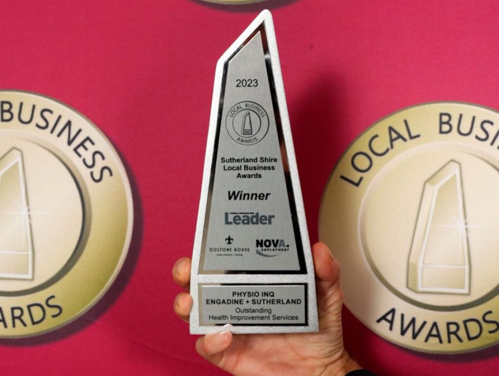 Physio Inq win at Sutherland Shire Business&nbsp;Awards